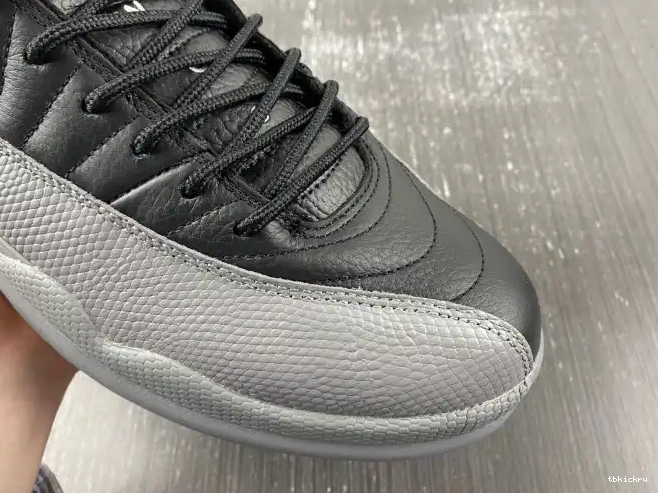 Rep TBkick CT8013-019 Air Jordan 12 Wolf Grey Black 0531